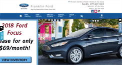 Desktop Screenshot of franklinford.com